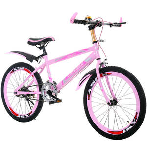 Vélo de montagne pour enfants avec <span class=keywords><strong>frein</strong></span> à disque de 20 pouces personnalisé en gros pour grands garçons filles vélo d'étudiant avec fourche en acier pédale ordinaire - Product Image 1