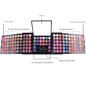พาเลทแต่งหน้าออลอินวัน 148 สี |   อายแชโดว์ บลัชออน แป้งเขียนคิ้ว ชุดมืออาชีพ - Product Image 2