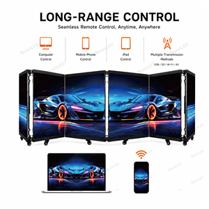 Écran d'affichage LED mobile pliable pour DJ en extérieur ZD-O-2.604, mur vidéo professionnel portable pour scène - Product Image 3