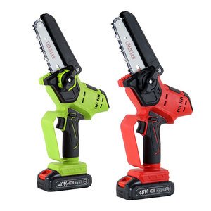 Mini Motosega Elettrica Cordless da 6 Pollici, Ricaricabile con Batteria al Litio, Sega Portatile per Taglio Legno, Potatura Alberi e Giardinaggio - Product Image 1