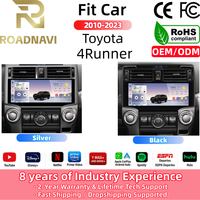 Écran stéréo HD RoadNavi 12,3 pouces, navigation Android pour Toyota 4Runner 2010-2023, lecteur multimédia vidéo, CarPlay sans fil, GPS