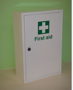 Caja de Seguridad de Emergencia Montada en la Pared con Cerradura de Llave de Acero, Caja de Primeros Auxilios, Organizador Médico para el Hogar, la Escuela y la Fábrica - Product Image 3