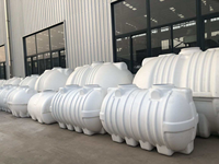 Máquina de moldeo por soplado para tanque séptico, Control Automático PLC, plástico HDPE, tanque de aguas residuales