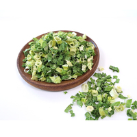 Oignon vert, ciboulette, pruche, échalote séchés chinois, tranchés, qualité alimentaire naturelle, biologique, sain, emballage en vrac, Lianfa 3-5MM 10kg