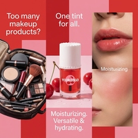 Teinte lèvres et joues 2-en-1 personnalisée, deux finitions, quatre teintes, haute pigmentation, hydratante, pour gloss à lèvres en marque blanche OEM ODM