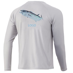 Camisa de Pesca para Hombre, Diseño Personalizado con Logotipo, Tejido Elástico en 4 Direcciones, Poliéster y Spandex, Protección Solar e Impermeable - Product Image 5