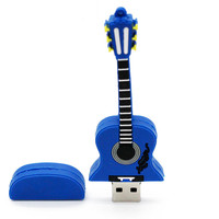 Unidad Flash Usb de guitarra, pendrive de dibujos animados Usb2.0, 3,0, regalo promocional