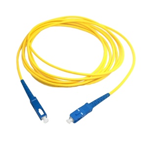 Échantillons gratuits Câble à <span class=keywords><strong>fibre</strong></span> <span class=keywords><strong>optique</strong></span> de cordon de raccordement monomode Duplex 9/125 SC à SC - Product Image 5