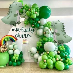 Globo de Aluminio Metálico de Dinosaurio Verde Pastel, Lindo y Grande, para Decoración de Fiestas de Cumpleaños Infantiles con Temática de Dinosaurios - Product Image 3