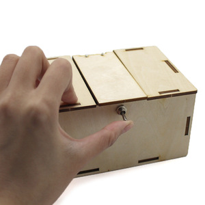 Wooden Science Experiment Kit Educational Toy For Kids Age 4-6Y Manual Assembly Geometric Shape <b>Model</b> <b>Building</b> Set - Product Image 3