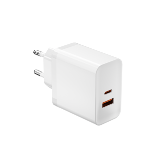 Tipo-c y USB a 45W 18W Enchufe DE LA UE Adaptadores de carga rápida Material de PC USB C Cargador de carga rápida portátil para iPhone 17 16 - Product Image 2