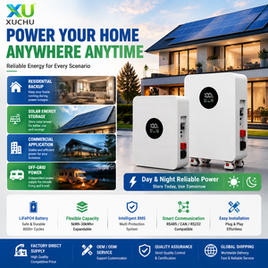 แบตเตอรี่ติดผนัง 15kWh 15-20kW กำลังไฟ 51.2V สำหรับระบบโซลาร์เซลล์บ้าน พร้อมระบบไฮบริด/ออฟกริด - Product Image 3