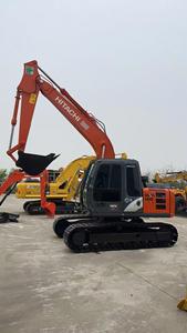 Excavatrices sur chenilles hydrauliques Hitachi ZX120 de 12 tonnes d'occasion de haute qualité, d'origine japonaise, certifiées CE, avec accessoire EPR Thumb - Product Image 5