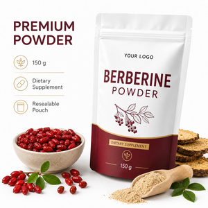 Extracto de Berberina 100% Puro en Polvo de Fitosomas 500mg 150g, Suplemento Halal Certificado para Apoyo Inmunológico en Adultos, ¡Oferta! - Product Image 3