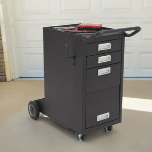 OEM Deluxe 3-Drawer Industrial Steel Welding <b>Cabinet</b> / Heavy-Duty Tool Storage <b>Cabinet</b> for Workshop/<b>Garage</b> with Wheels GAPGAR051 - Product Image 2