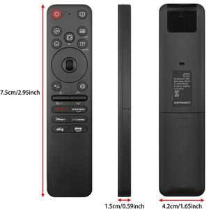 Nuevo Control Remoto de Voz y <span class=keywords><strong>Puntero</strong></span> Inteligente MR25GA de Repuesto para Televisores <span class=keywords><strong>LG</strong></span> Smart UHD OLED QNED NanoCell Series 2019-2025 - Product Image 3