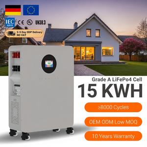 Batterie murale de stockage d'énergie solaire 10 kW 20 kWh 200 Ah 5 kVA Système solaire Lifepo4 - Product Image 2