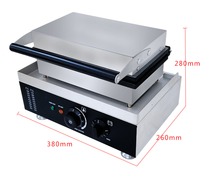 Gaufrier électrique de qualité alimentaire 4 pièces 1600w 110v 220v 4 pièces gaufrier homme en forme de pénis pour usage domestique ou hôtelier