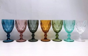 LUYI Vente en gros de gobelets à champagne roses et bleus pour mariage, Copas De Cristal De, verres à vin en cristal transparent personnalisés avec logo - Product Image 4