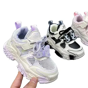 Novedad de verano de 2024, venta al por mayor de fabricantes de zapatos informales para niños y niñas, zapatos para niños