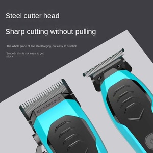 Offre spéciale tondeuse à cheveux sans fil à grande vitesse tondeuse Machines de découpe de cheveux rechargeables réglables avec base de charge pour <span class=keywords><strong>barbier</strong></span> - Product Image 2