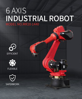 Brazo Robótico Industrial Multifuncional de 6 Ejes, Robot de Soldadura por Puntos de Alta Velocidad Compatible con Equipos de Soldadura por Arco