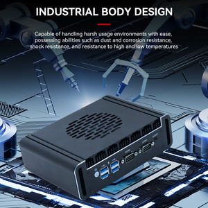 Công nghiệp Mini PC 4300U 4600U I7 i5 4th Intel Core Windows máy chủ công nghiệp không quạt ai cạnh chống bụi SSD DDR4 AU cắm New <span class=keywords><strong>DDR3</strong></span> - Product Image 4