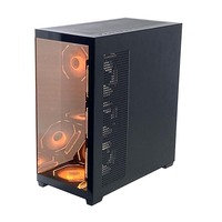Boîtiers de bureau économiques Pcooling, boîtier d'ordinateur OEM, alimentation ATX, tour de boîtier PC