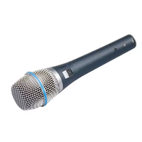 Nouveau microphone à condensateur cardioïde Beta 87A de haute qualité 2026 avec connexion XLR pour studio de musique et conférences (garantie 1 an)