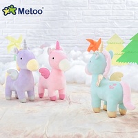 Peluche cheval rose bleu, vente en gros d'usine, jouet en peluche personnalisé, cheval en peluche, Kawaii, animaux en peluche, offre spéciale