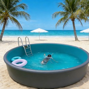 <span class=keywords><strong>Piscine</strong></span> gonflable extérieure pour adultes, en PVC épaissi avec technologie Drop-Stitch, protection UV, pour terrasse et jardin - Product Image 5