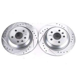 Venta caliente Powerstop EBR1402 piezas de coche freno de disco hidráulico personalizado para <span class=keywords><strong>BMW</strong></span> Rotor de freno - Product Image 2