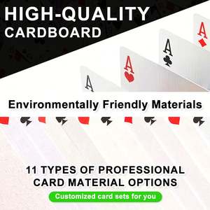 High Quality Customizable <b>Poker</b> Cards for Adults Waterproof Paper with Hot Stamping Printing for Family Games - Product Image 5