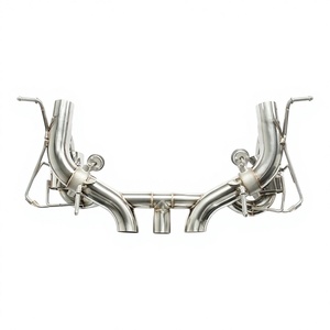 ท่อไอเสียสแตนเลสแบบวาล์ว Vortex High Pitch F1 Sound สำหรับ Ferrari 458 Italia Spider Axle Back - Product Image 1