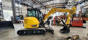 Excavatrice hydraulique compacte sur chenilles de 5,1 tonnes 9051FZTS 35,5 kW, performances stables, faible consommation de carburant pour les petits chantiers de construction - Product Image 6