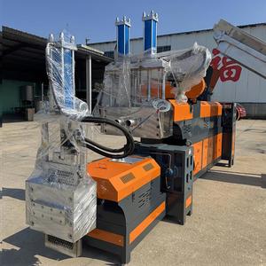 Unité d'équipement d'usine de traitement des déchets de film plastique agricole 200 kg/h, déchiqueteuse de retraitement en deux étapes, cuve de lavage flottante - Product Image 3