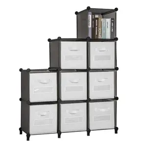 Bestverkopende Premium Kast Organisatoren Box Stapelbare Stof Opberg Organizer Bakken Laden Met Handgrepen