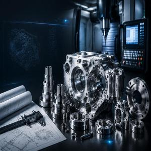 บริการงานกลึง CNC ชิ้นส่วนโลหะความแม่นยำสูงแบบรวดเร็ว 3/4/5 แกน ชิ้นส่วนอะลูมิเนียมอัลลอยด์แบบกำหนดเอง บริการงานกัดและกลึง CNC - Product Image 1
