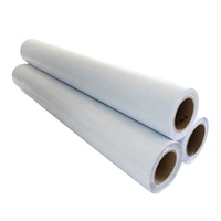 Matériau d'enveloppe de vinyle de véhicule coulé imprimable Rouleau de film de vinyle coulé en PVC Matériaux d'affiche Rouleaux d'autocollants en vinyle auto-adhésif