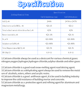 94% Canxi clorua deicing đại lý 74% Canxi clorua cho deicing tuyết tan chảy - Product Image 5