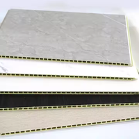 Panneaux de plafond en PVC modernes, ignifuges, imperméables, grille de plafond, dalles insonorisées et anti-fumée pour la décoration intérieure d'hôtels