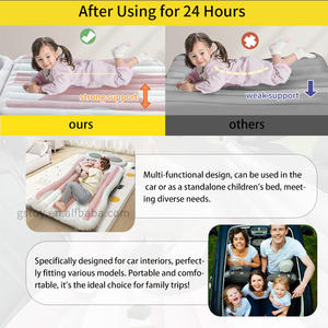 Personnalisé Hippopotame SUV <span class=keywords><strong>lit</strong></span> gonflable Camping Portable <span class=keywords><strong>coffre</strong></span> floqué banquette arrière sieste voyage sommeil tapis voiture matelas pneumatique - Product Image 6