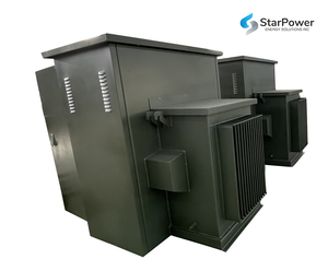 300kVA Transformador montado en almohadilla 12.7kV 13.2kV 13.8kV Entrada 230V 380V 400V Salida - Product Image 3