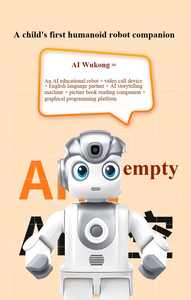 Sheng Qiong Wukong 2.ª Generación, Robot Educativo con IA, Pantalla LCD, Plástico, Vtech Jotbot Ozobot, Estilo Capitán América, Interactivo - Product Image 4