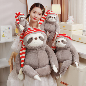ตุ๊กตาสลอธขนนุ่มแบบใหม่ ของตกแต่งบ้าน ของขวัญคริสต์มาส ตุ๊กตาสลอธ - Product Image 2