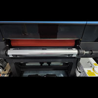 Impresora UV de rollo a rollo de 60 cm x 30 cm, película de transferencia en frío para impresión de pegatinas UV con laminador