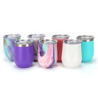 OLERD Taza de Viaje de Acero Inoxidable de Doble Pared con Aislamiento de 12 oz, Tapa Térmica, Diseño Minimalista Ecológico para Uso en Frío y Caliente para Acampar