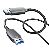 USB3.2 tipe a untuk Tipe a laki-laki ke laki-laki 10Gbps kabel Data serat optik kabel USB 3.0 & 2.0 kabel AOC