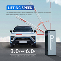 Barrière de stationnement à bras pour voie de circulation automobile XGY, pour système de contrôle d'accès, utilisable avec la reconnaissance de caméra LPR ANPR