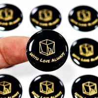 Etiqueta Adhesiva de Gel Epoxi Líquido 3M Resistente a los Rayos UV e Impermeable, Impresión Personalizada, Calcomanía 3D con Burbujas, Fabricante